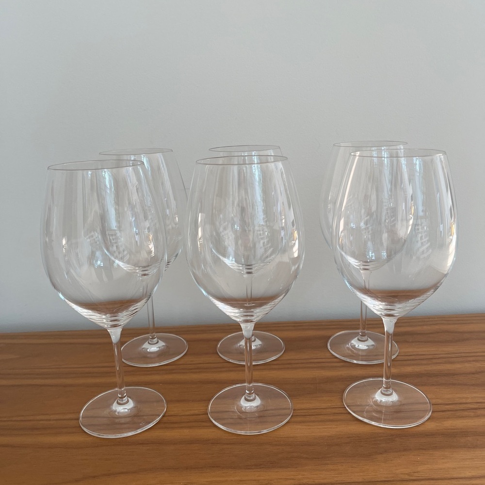 SCHOTT ZWIESEL Set of 6 Bordeaux Wine Glasses Cru Classic Tritan Dinner Party